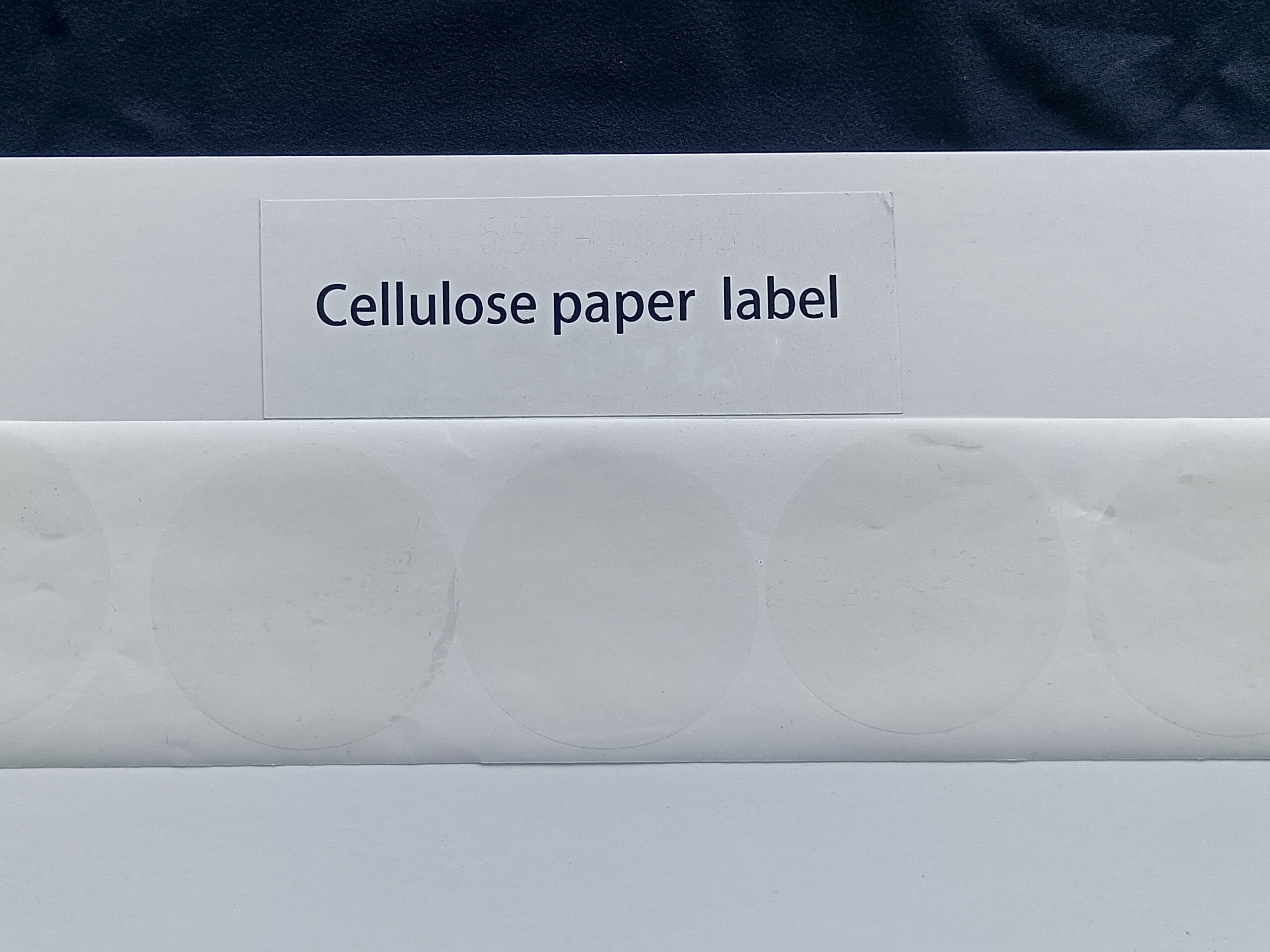 纸标签 Paper label